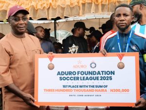 Aduro Foundation Celebrates Unity and Talent at the Grand Finale of the Inaugural Soccer League Championship.