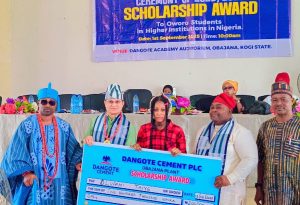 Dangote Cement Extends Scholarship Scheme To Some Oworo Students in Higher Institutions