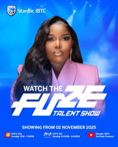 Stanbic IBTC FUZE Talent Show 2025 unveils Amy Aghomi as New Fashion Judge Stanbic IBTC FUZE Talent Show 2025 unveils Amy Aghomi as New Fashion Judge