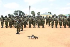Nationwide Crackdown: Nigerian Army Arrests ‘Babawo Badoo’, 37 Suspects, Recovers Cache of Weapons