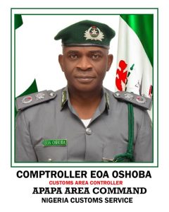 Apapa Customs Command Breaks Record With ₦304b Collection in October 2025