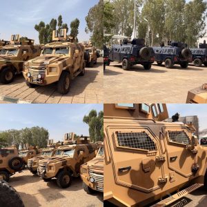 Governor Dauda Lawal Commissions 25 Armoured Personnel Carriers, Aerial Surveillance Drones to Combat Insecurity