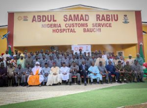 CGC Adeniyi Commissions ASR-Donated Customs Hospital in Bauchi