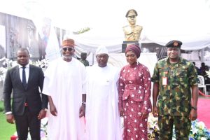 Tinubu, Army Chief, Others Honour General Murtala Muhammed at 50th Anniversary Wreath-Laying