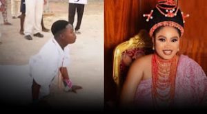 Queen To Be Kicked Out Of Oba Of Benin’s Palace For Inviting Tiktoker Peller To Palace