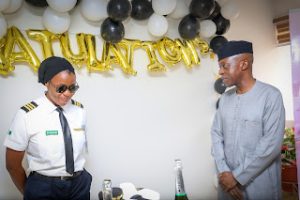 Customs Celebrates First Female Pilot for Obtaining Commercial Multi-Engine License