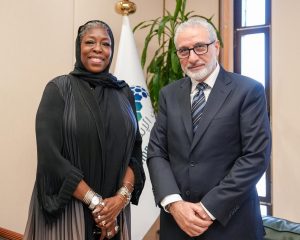 ALIKO DANGOTE FOUNDATION’S DELEGATION VISITS ISLAMIC DEVELOPMENT BANK CHIEF IN JEDDAH