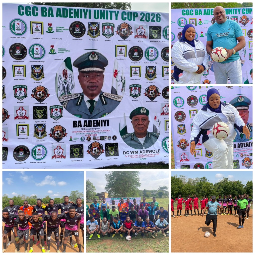 Oyo/Osun Customs Command Kicks Off CGC Adeniyi Football Tournament In Ibadan