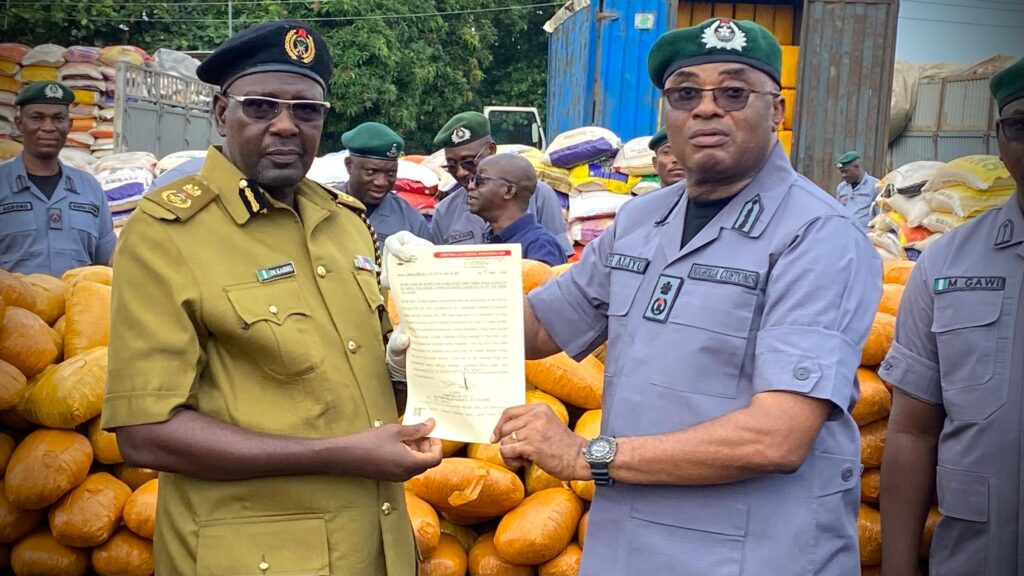 Customs FOU ‘A’ Records ₦5.5bn DPV, Hands over 1.54 Tonnes of Cannabis to NDLEA