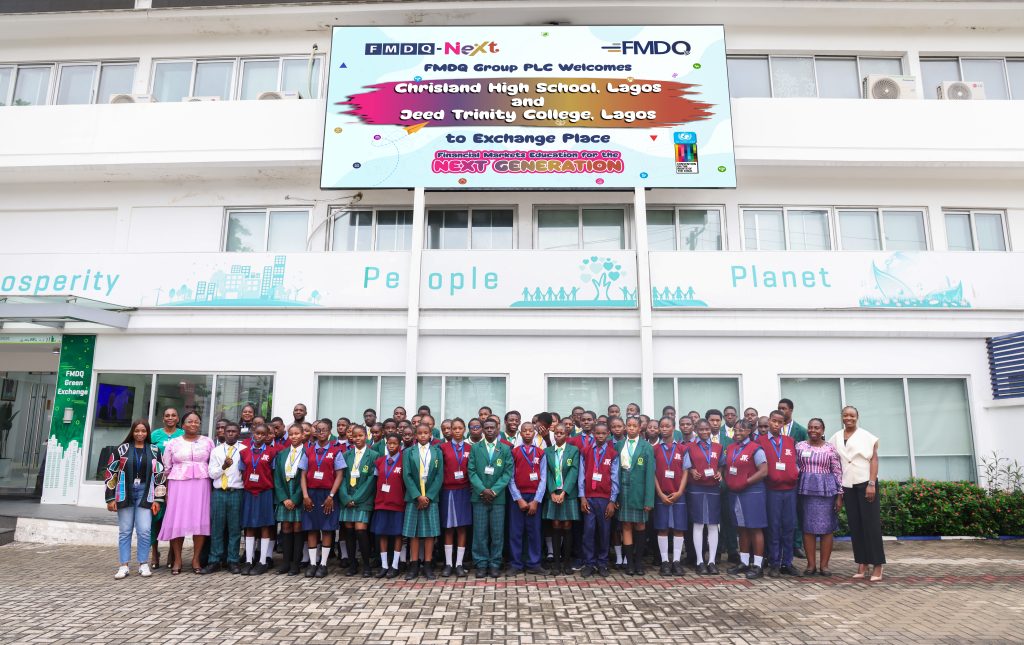 Shaping Future Leaders: FMDQ Group Marks Children’s Day and International Day of the Boy Child with Financial Literacy Excursion at Its Premises
