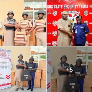 LSSTF Donates Bulletproof Vests, Helmets to NSCDC, Nigerian Immigration Service Lagos Commands