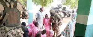 Troops Rescue 10 abducted NECO Candidates, Teachers After ISWAP Attack On Borno School