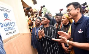 Rising Food Prices: Dangote Cement Ibese Commissions Cassava Processing Plant in Ogun