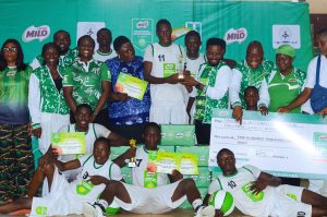 DAVIDHALL INTERNATIONAL COLLEGE, LAGOS STATE, AND ADO GRAMMAR SCHOOL, EKITI STATE, WIN MILO WESTERN CONFERENCE TITLES