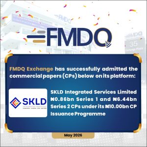 Strengthening Nigeria’s Logistics Sector, SKLD Integrated Services Limited Quotes ₦7.30 Billion Commercial Papers on FMDQ Exchange
