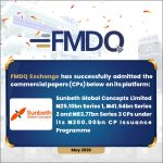 Sunbeth Global Concepts Limited Quotes ₦150.41 Billion Multi-Series Commercial Papers on FMDQ Exchange