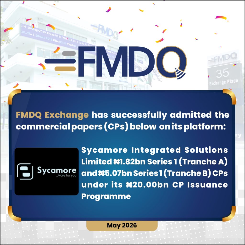 Sycamore Integrated Solutions Limited Expands Access to Short-Term Capital with the Quotation of ₦6.89 Billion Commercial Papers on FMDQ Exchange