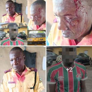 Lagos ‘Danfo’ Conductor Stabs LASTMA Officer During Traffic Enforcement • Suspect arrested, handed over to Police