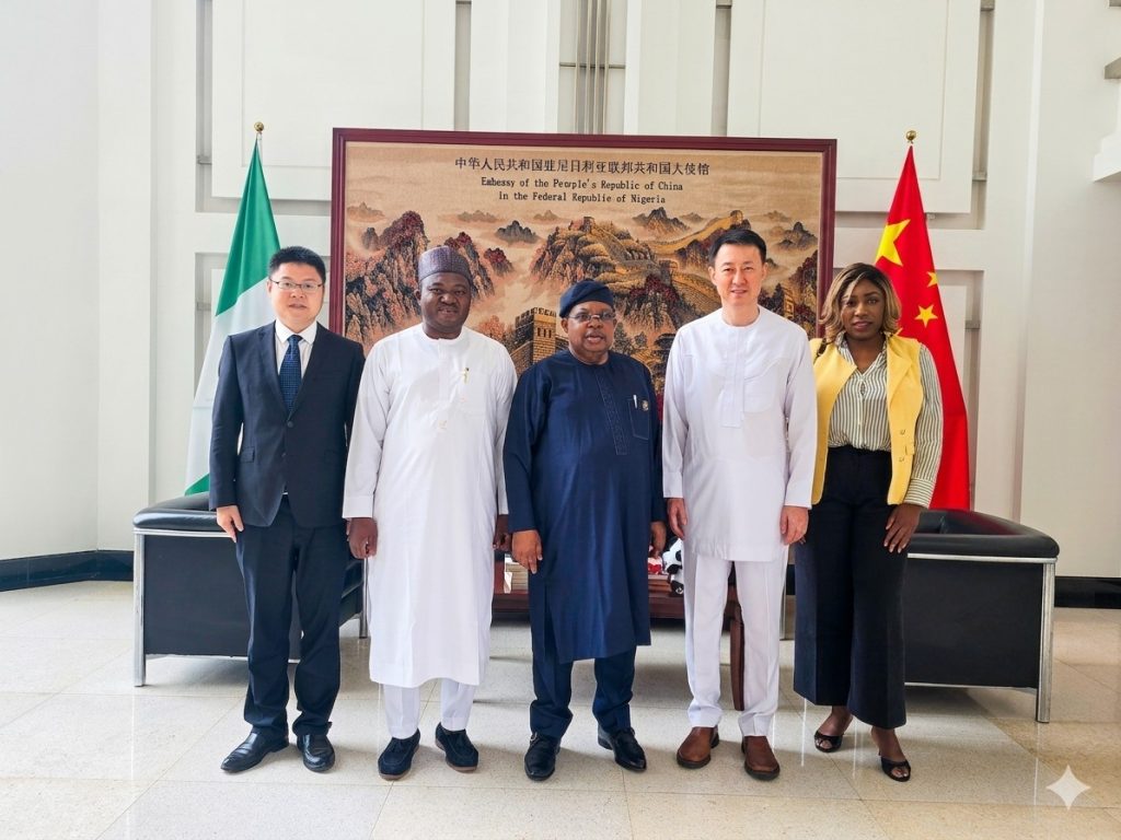 Tegbe Holds Strategic Talks with Chinese Ambassador on Expanding Nigeria-China Cooperation in Power, Infrastructure and Industrial Development