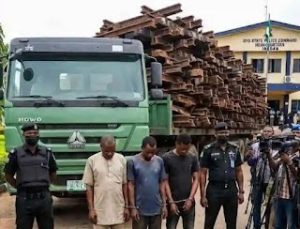 Oyo Police Arrest 3 Suspected Railway Vandals, Recover Rail Tracks Worth ₦200m