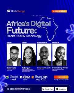 FlashChange Set to Host Webinar on Africa’s Digital Future: Talent, Trust & Technology