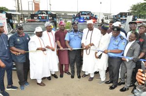 LSSTF Donates Seven Tactical Vehicles as Lagos Police Commission New Violent Crime Response Unit Operational Base
