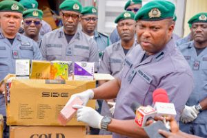KIRIKIRI LIGHTER TERMINAL AREA COMMAND HIGHLIGHTS REVENUE PERFORMANCE, RECORDS MAJOR INTERCEPTION OF EXPIRED DISPOSABLE VAPE PRODUCTS