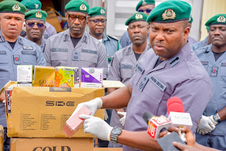 KIRIKIRI LIGHTER TERMINAL AREA COMMAND HIGHLIGHTS REVENUE PERFORMANCE, RECORDS MAJOR INTERCEPTION OF EXPIRED DISPOSABLE VAPE PRODUCTS