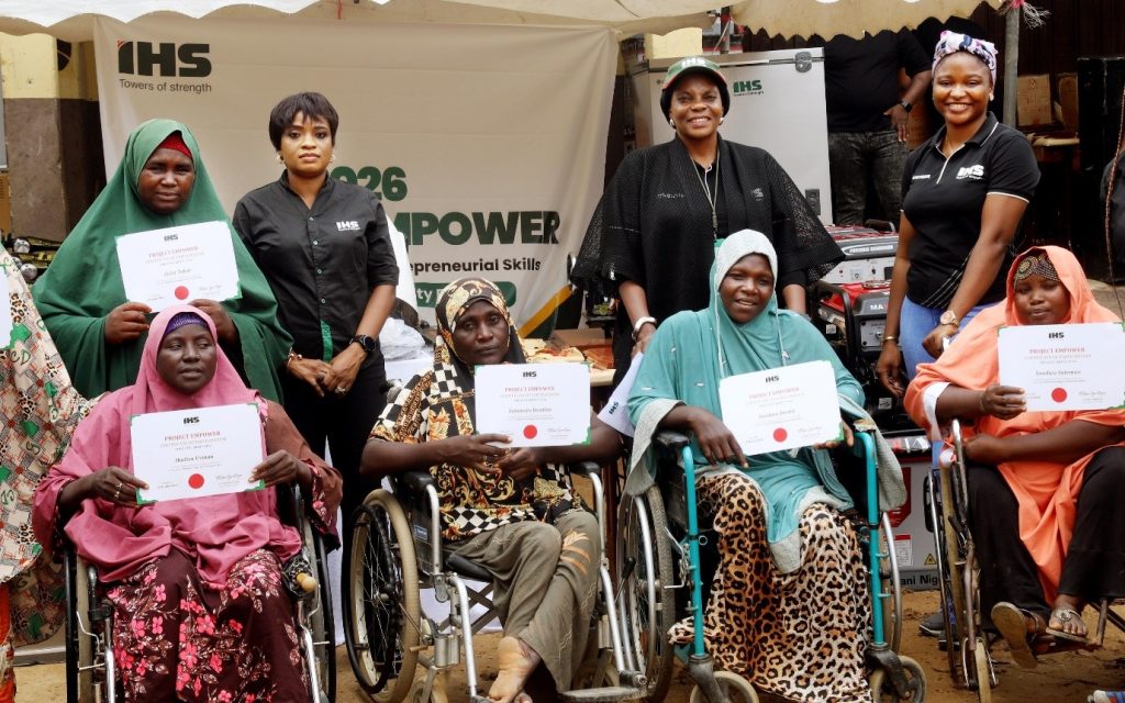 IHS Nigeria Donates Business-Support Equipment to Empower People with Disabilities in Abuja Community