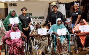IHS Nigeria Donates Business-Support Equipment to Empower People with Disabilities in Abuja Community