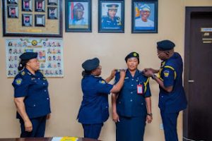 LAGOS FIRE DECORATES NEWLY PROMOTED FIREFIGHTERS CHARGES THEM TO UPHOLD EXCELLENCE