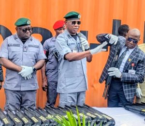 Customs Names Importers Behind illegal 399 Pump-Action Rifle, Hands Over to NSA’s Office