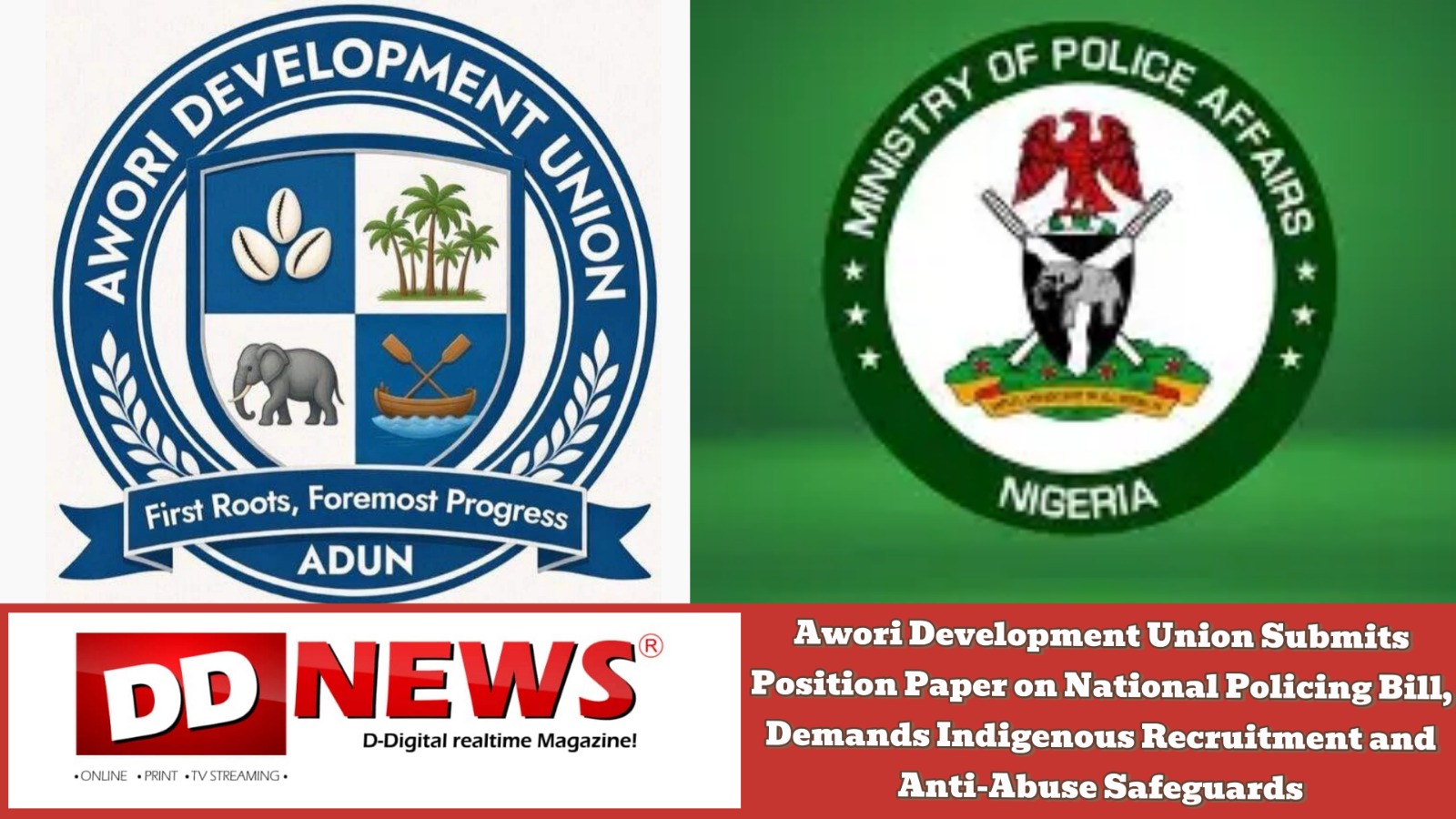 Awori Development Union Submits Position Paper on National Policing Bill, Demands Indigenous Recruitment and Anti-Abuse Safeguards