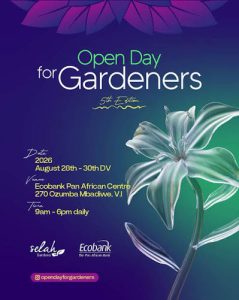 Open Day for Gardeners Returns for Its 5th Edition, Featuring Prof. Yemi Osinbajo