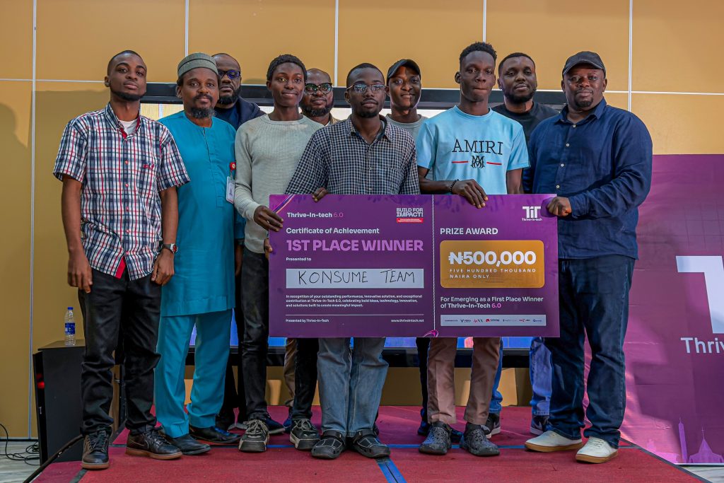 ipNX Champions Young Nigerian Innovators at Thrive-in-Tech 6.0 Hackathon, Reinforces Commitment to Building Solutions for Africa