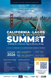 California–Lagos Business & Investment Summit to Convene Global Business Community in Celebration of the California–Nigeria Business Bridge