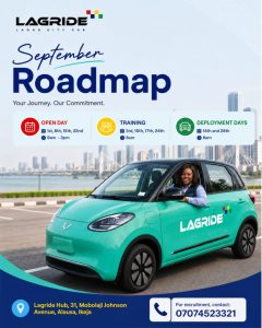 LagRide Announces September Training Programme for Aspiring Captains