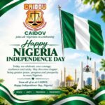 CAIDOV CELEBRATES WITH NIGERIANS ON 66TH INDEPENDENCE ANNIVERSARY