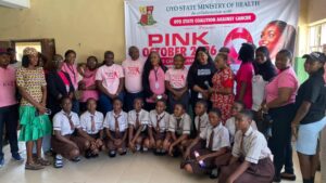 Oyo State Ministry of Health and Oyo State Coalition Against Cancer Commemorates World Breast Pink October 2026 With A Lecture For Secondary School Students