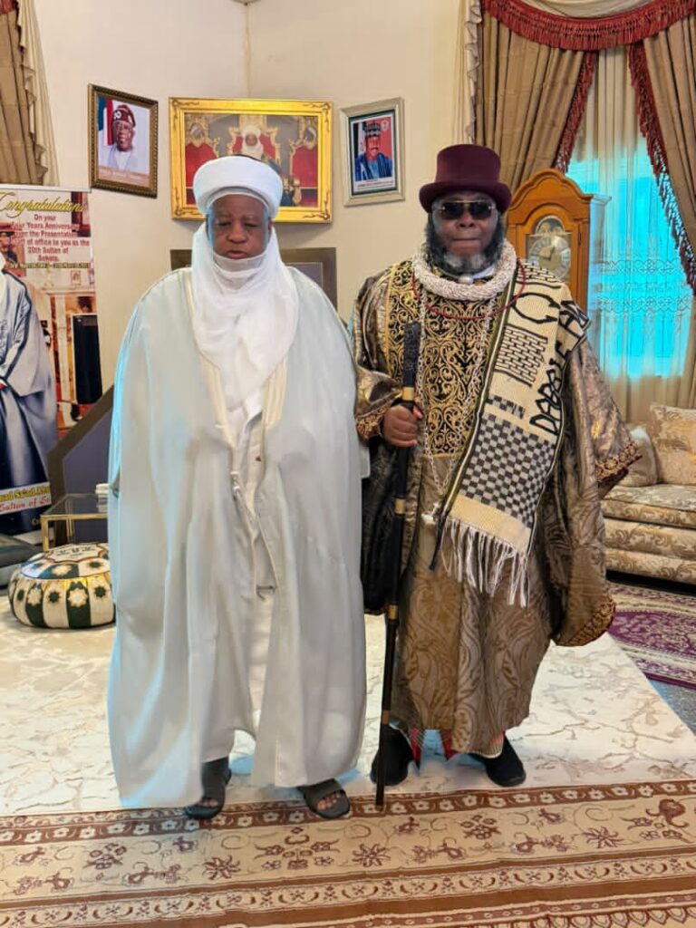 AMANYANABO DOKUBO-ASARI CONGRATULATES SULTAN OF SOKOTO ON 20TH ANNIVERSARY ON THE THRONE, CALLS FOR PEACE AND NATIONAL UNITY