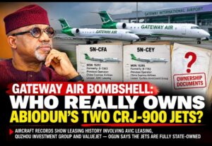 Gateway Air Bombshell: Who Really Owns Abiodun’s Two CRJ-900 Jets?