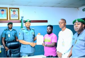 Ogun 1 Customs: New Area Controller, Abdulhamid Ibrahim begins on fast lane, intercepts live pangolins just few days in office